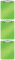 3x Podkład do pisania Leitz Wow, A4, zielony