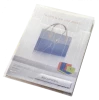 3x Folder groszkowy Leitz CombiFile, poszerzany, z klapką, A4, do 150 kartek, 200µm, 3 sztuki, transparentny