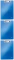3x Podkład do pisania Leitz Wow, z okładką, A4, niebieski