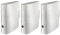 3x Segregator Leitz 180° Active Style, A4, szerokość grzbietu 82mm, do 500 kartek, biały