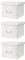 3x Pojemnik na 15 teczek zawieszanych Leitz Click&Store, A4, 370x356x282mm biały