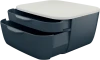 3x Pojemnik Leitz Cosy, z 2 szufladami, szary
