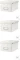 3x Pudło uniwersalne Leitz Click&Store Wow, A4, biały