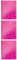3x Kołonotatnik Leitz Wow, A5, w kratkę, 80 kartek, różowy