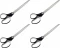 4x Nożyczki Leitz tytanowe, 26cm, czarny