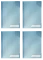 4x Folder groszkowy Leitz CombiFile, A4, do 40 kartek, 200µm, 5 sztuk, niebieski