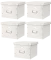 5x Pojemnik na 15 teczek zawieszanych Leitz Click&Store, A4, 370x356x282mm biały