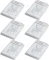 6x Kieszeń samoprzylepna Durable Pocketfix, 100x28mm, 10 sztuk, przezroczysty