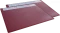 2x Podkład na biurko Durable, z kalendarzem zakładką, 650x500mm, czerwony