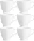6x Filiżanka do kawy MariaPaula Klasyka, 220ml, porcelana, biały