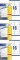 3x Etykiety adresowe Avery Zweckform QuickPeel, 99.1x33.9mm, 100 arkuszy, biały