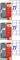 3x Identyfikator samoprzylepny Avery Zweckform, 63.5x29.6mm, sztuczny jedwab, 20 arkuszy, biały