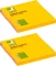 2x Karteczki samoprzylepne Q-connect Brilliant, 76x76mm, 80 karteczek, pomarańczowy neonowy