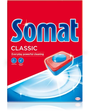 2x Tabletki do zmywarek Somat Classic,  50 sztuk