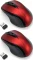 2x Mysz bezprzewodowa Kensington Pro Fit, średniowymiarowa, optyczna, czerwony