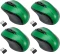 4x Mysz bezprzewodowa Kensington, Pro Fit, średniowymiarowa, zielony