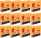 12x Karteczki samoprzylepne MemoBe, 75x75mm, 100 karteczek, neonowy pomarańczowy