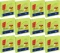 12x Karteczki samoprzylepne MemoBe, 75x75mm, 100 karteczek, neonowy zielony