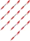 10x Długopis automatyczny MemoBe Base, 0.7mm, czerwony