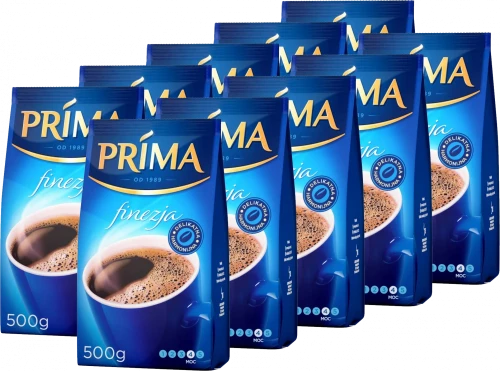 10x Kawa mielona Prima Finezja, 500g