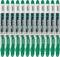 12x Cienkopis kulkowy Grand, GR-203, 0.5mm, zielony