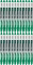 24x Cienkopis kulkowy Grand, GR-203, 0.5mm, zielony