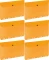 6x Teczka kopertowa Grand ZP045A, A4, na zatrzask, europerforacja, pomarańczowy