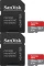 2x Karta pamięci SanDisk Ultra microSDXC 128GB+SD adapter, 140MB/s, A1 Class 10 UHS-I