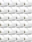 24x Rolka papierowa termiczna Emerson, 57mm x 25m, 55g/m2, biały