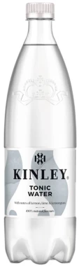 12x Napój gazowany Kinley Tonic Water, butelka, 1l