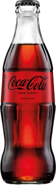 2x Napój gazowany Coca-Cola Zero, butelka bezzwrotna, 0.33l, 12 sztuk