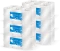 6x Papier toaletowy Velvet Care Professional Jumbo 100, 2-warstwowy, 100m, 12 rolek, biały