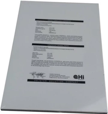 1200x Papier termoczuły HiPAPER-A4, do drukarki Pocket Jet, zamiennik PAC411, A4, 100 arkuszy