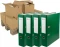 600x Segregator Ofix Economy, A4, szerokość grzbietu 75mm, do 500 kartek, zielony