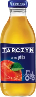 1470x Sok jabłkowy Tarczyn, butelka szklana, 0.3l