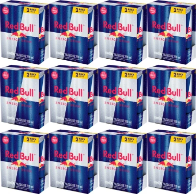12x Napój energetyczny Red Bull, puszka, 2x250ml
