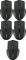 5x Mysz bezprzewodowa Defender Accura MM-665, optyczna, czarny