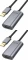 2x Przedłużacz USB Unitek Y-272, 10m, szary