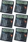 6x Kalkulator biurowy Citizen CT-555N, 12 cyfr, czarny