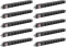10x Listwa zasilająca Lanberg Rack PDU 19", 2m, 8 gniazd, czarny
