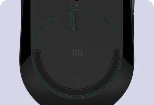 10x Mysz bezprzewodowa Xiaomi Mi Dual Mode Wireless Mouse Silent Edition, optyczna, czarny