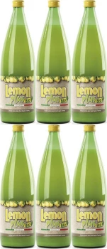 6x Sok z cytryn Lemon Plus Bio 100%, 1l