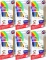 6x Kredki ołówkowe Fiorello Super Soft, 12 kolorów + 2 gratis