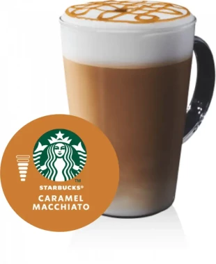3x Kawa w kapsułkach Starbucks Dolce Gusto Macchiato Caramel, 12 sztuk