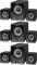 3x Głośnik Defender Z4, 11W, 3 sztuki (system akustyczny 2.1), czarny