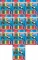 10x Kredki ołówkowe trójkątne  Maped Color'Peps Animals,  24 sztuki, mix kolorów
