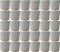 70x Etykiety termiczne Zebra, 100x150mm, 110 etykiet, 1 rolka, biały