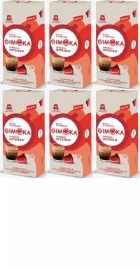 6x Kawa w kapsułkach Gimoka Nespresso Intenso, 10 sztuk