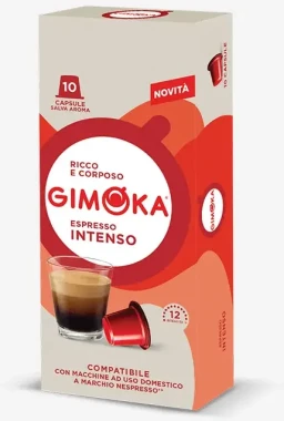 6x Kawa w kapsułkach Gimoka Nespresso Intenso, 10 sztuk