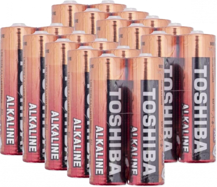 10x Bateria alkaliczna Toshiba, AA/R6, 2 sztuki